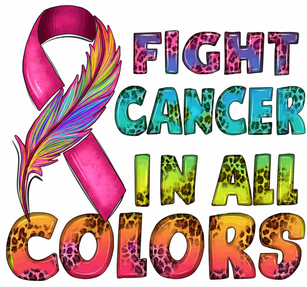 FIGHT CANCER IN ALL COLORS Hoodie image 2