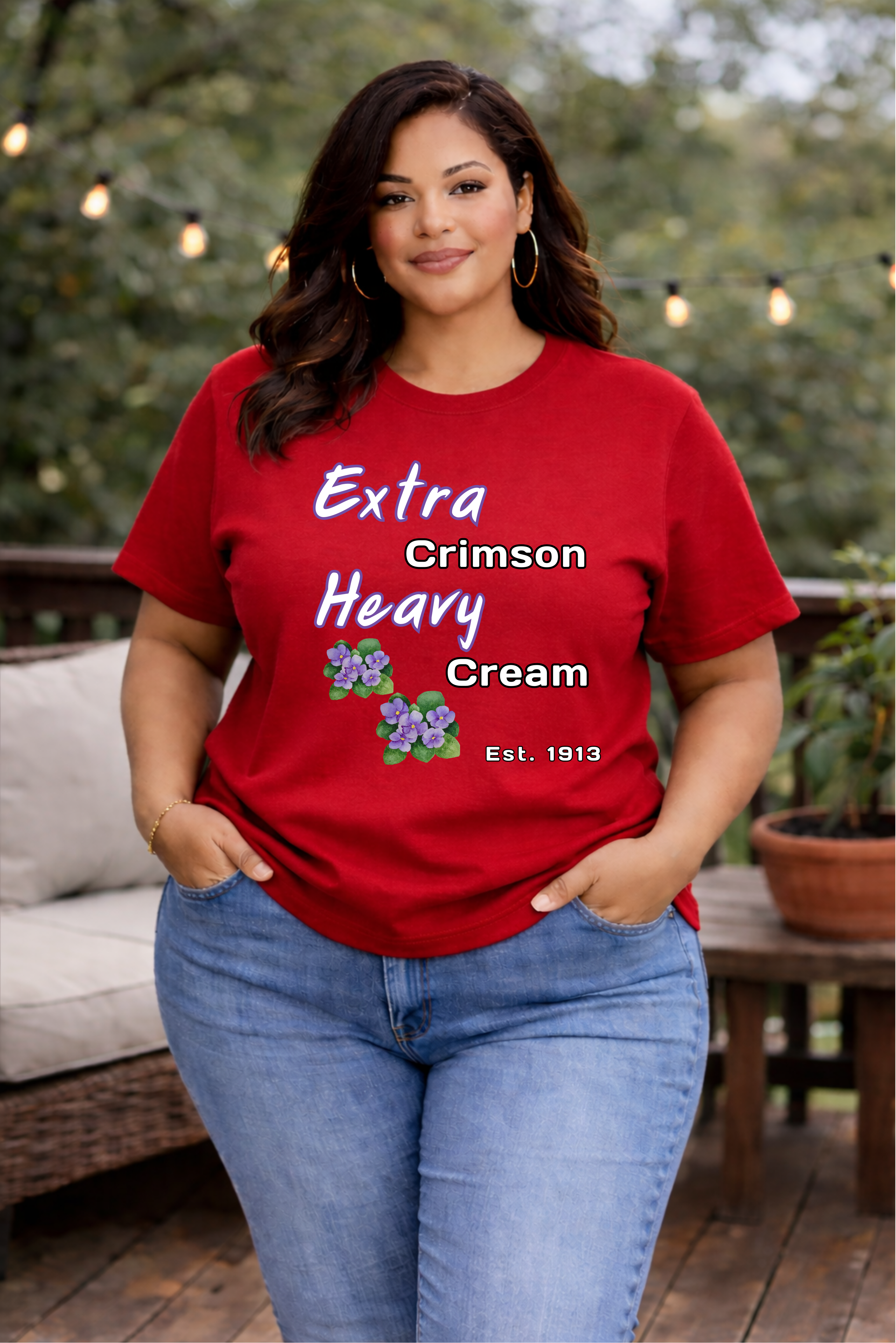 Extra Crimson. Heavy Cream.