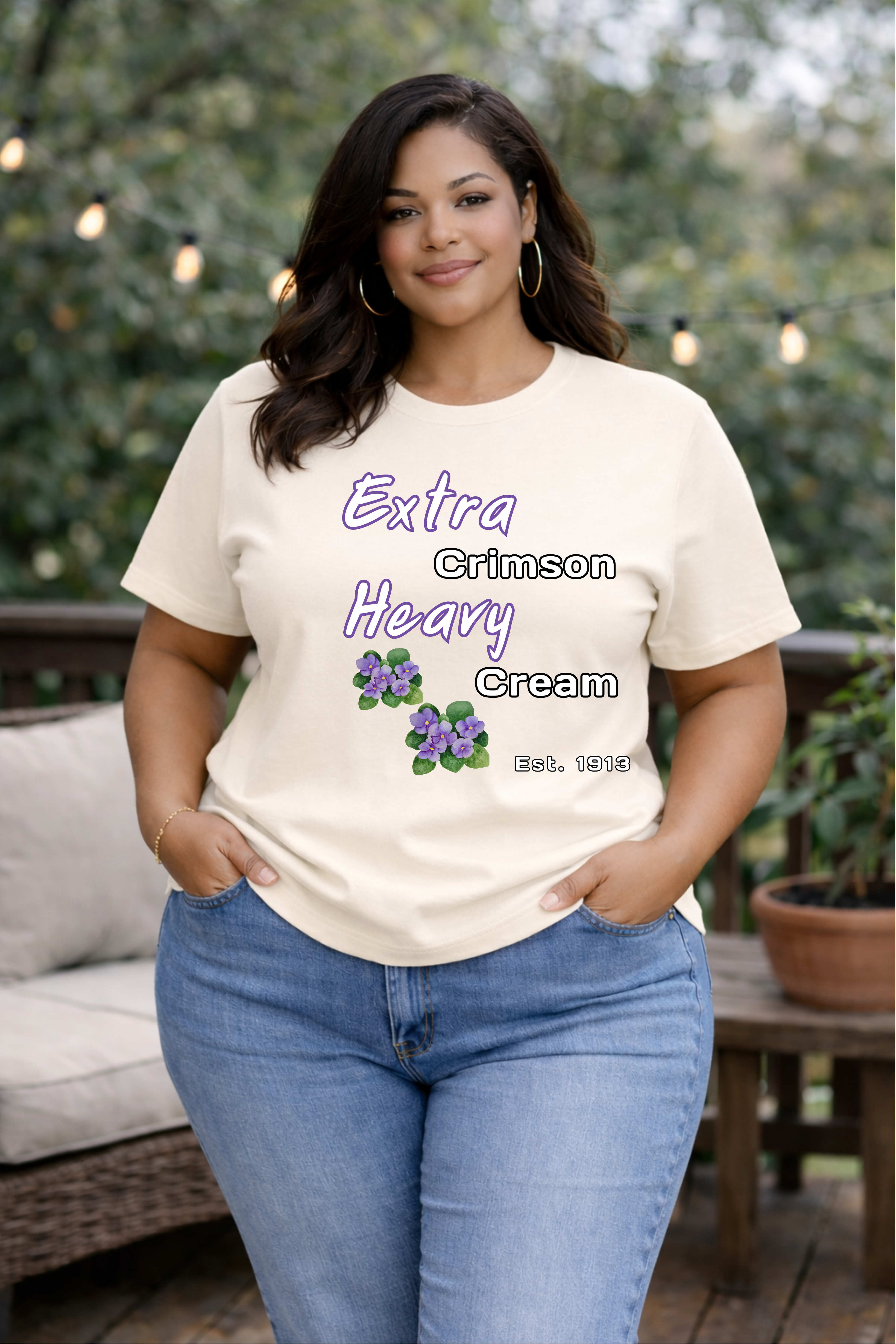 Extra Crimson. Heavy Cream.