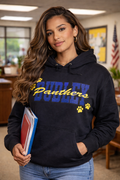 DUDLEY PANTHER GLITTER HOODIE